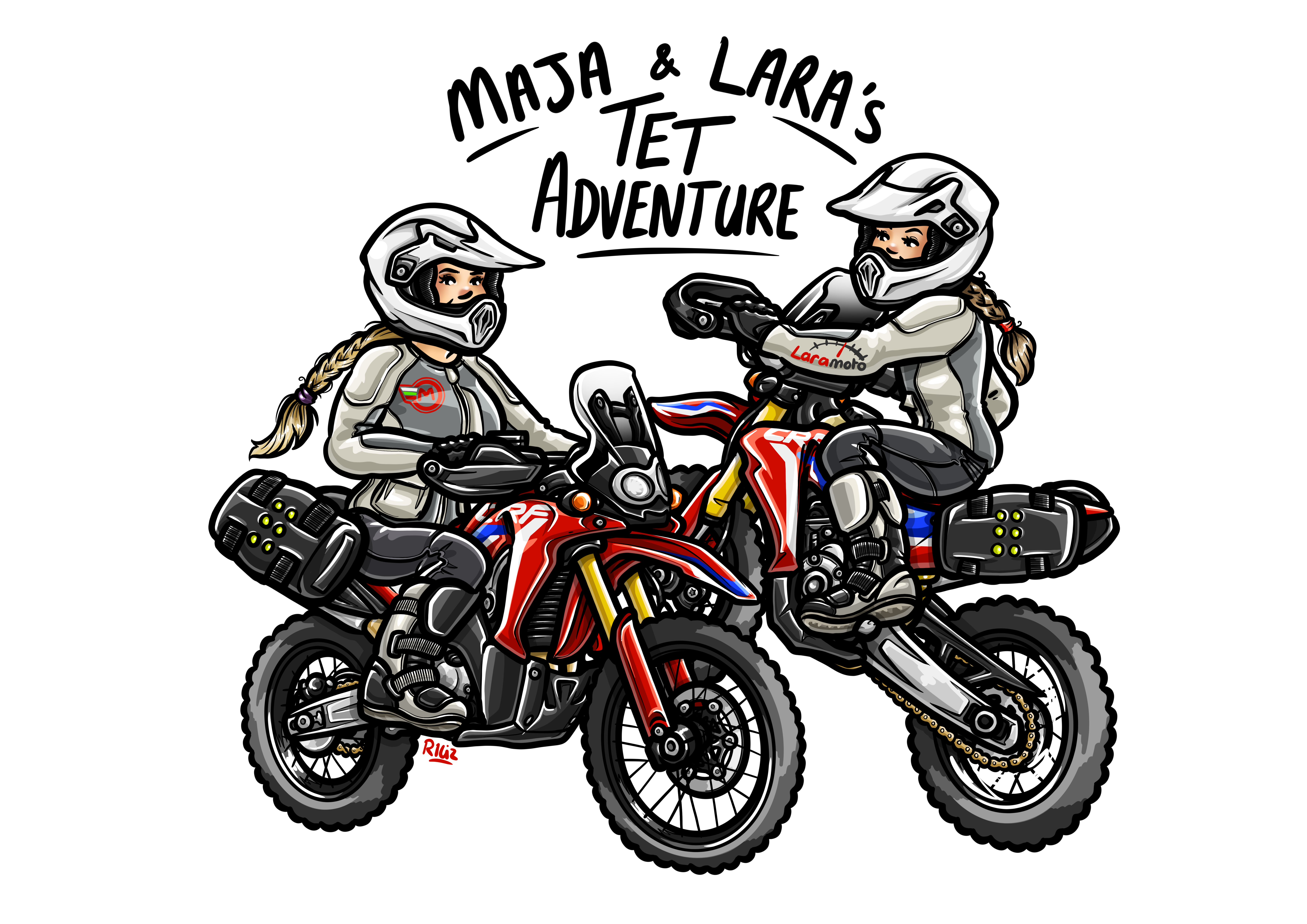 Maja and Lara's TET adventure